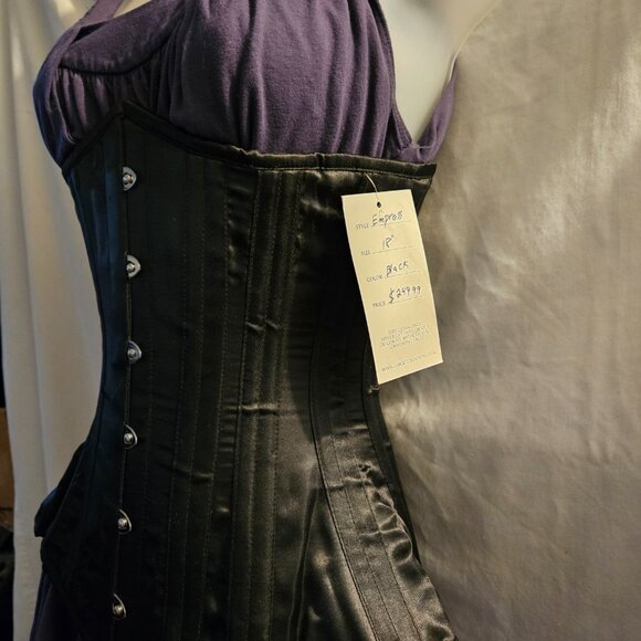 *SALE* XS NWT 20" tight lacing steel boned Corset - Picture 2 of 16